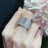 2023 Popular Brand Vintage Women's Rings Luxury Jewelry for Women Designer Rings Fine Quality Fashion Super Diamond Rings