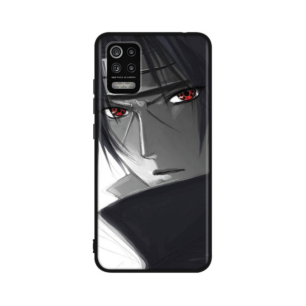DT19 Naruto Itachi Case for OPPO Reno 8 6 5 4 Pro Find X3 A17 A31 A38 A40 A53 A54 A55 A74 A76 A78 A77 A80 A94 A95 A96 Lite Black Soft Cover