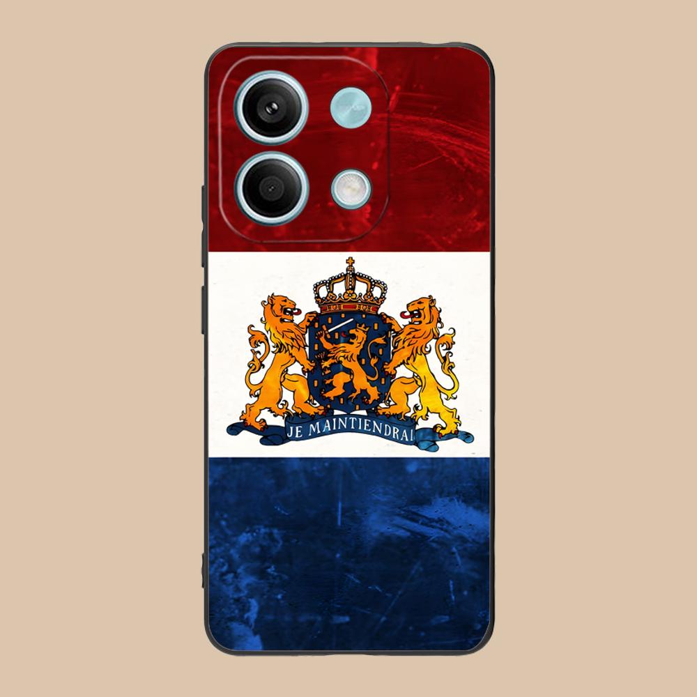 Netherland Dutch Flag TPU Mobile Phone Case for POCO F8 F7 F6 F5 F4 F3 F2 Pro GT C75 C71 C65 C61 C40 Pro Ultra Colorful Cover