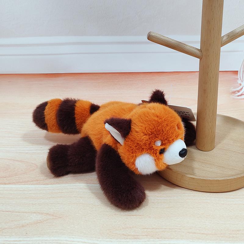 Сянсян Милая кукла-животное: Плюшевая игрушка Панда и Енот, карманный компаньон в подарок.