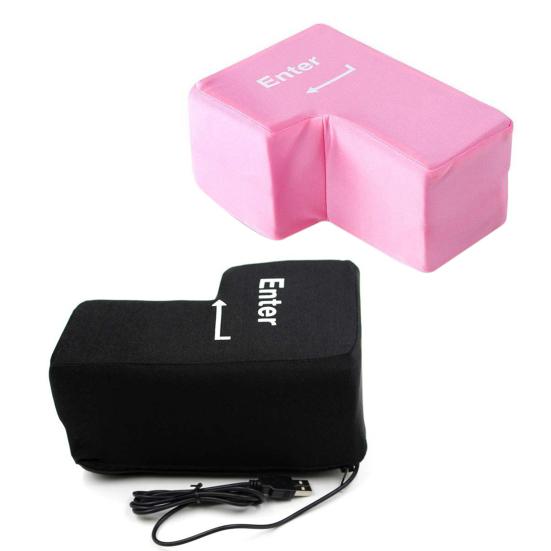 Большая кнопка Enter, питание от USB, антистресс, большая эргономичная игрушка-ключ Enter