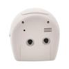 Hometime Round Alarm Clock Light, Snooze, Sweep - White