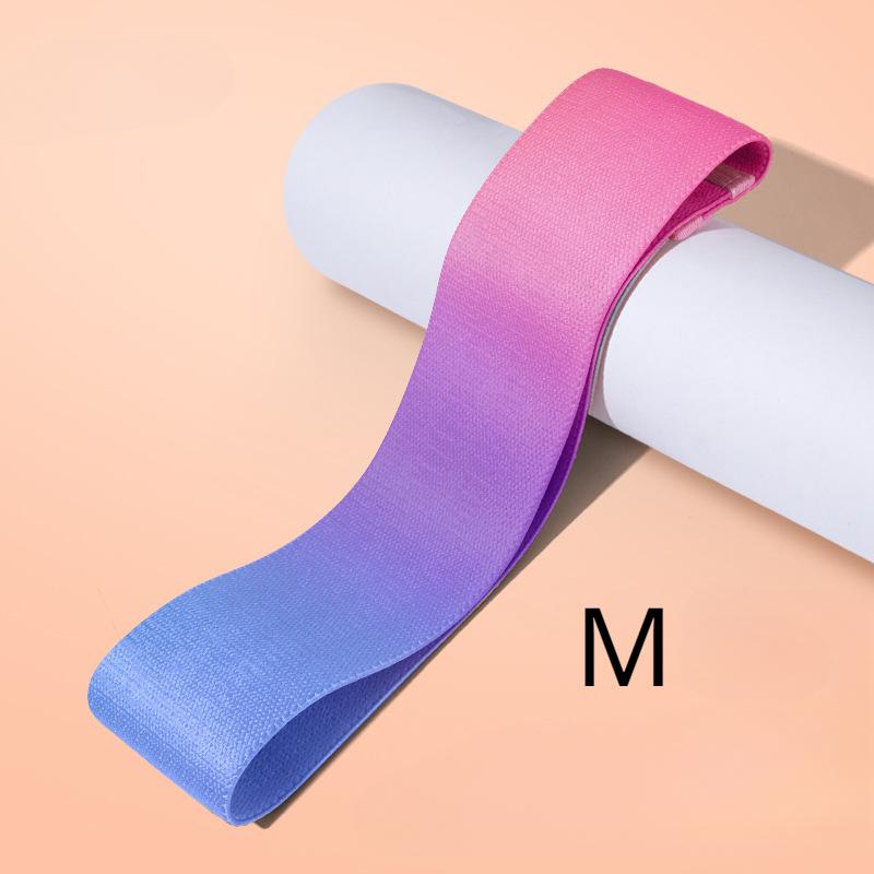 Эспандер для бедер, эластичный браслет для фитнеса, приседаний, ног, противоскользящий круг для ягодиц, домашние упражнения для йоги, градиент, красивый круг для ягодиц