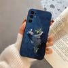 Чехол для телефона Banana Singer B-BillieS E-Eilish для Samsung S25,S24,S21,S22,S23,S30,Ultra,S20,Plus,Fe,Lite,Note,10, Черный чехол