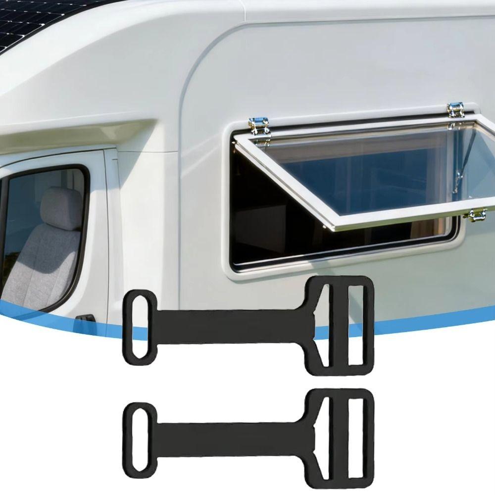 Black RV Window Safety Lock PLA Window Limiter For RV Window Ventilation