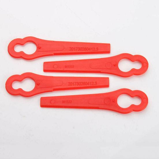 100 шт садовая пластиковая газонокосилка косилка режущее лезвие триммер нож аксессуары