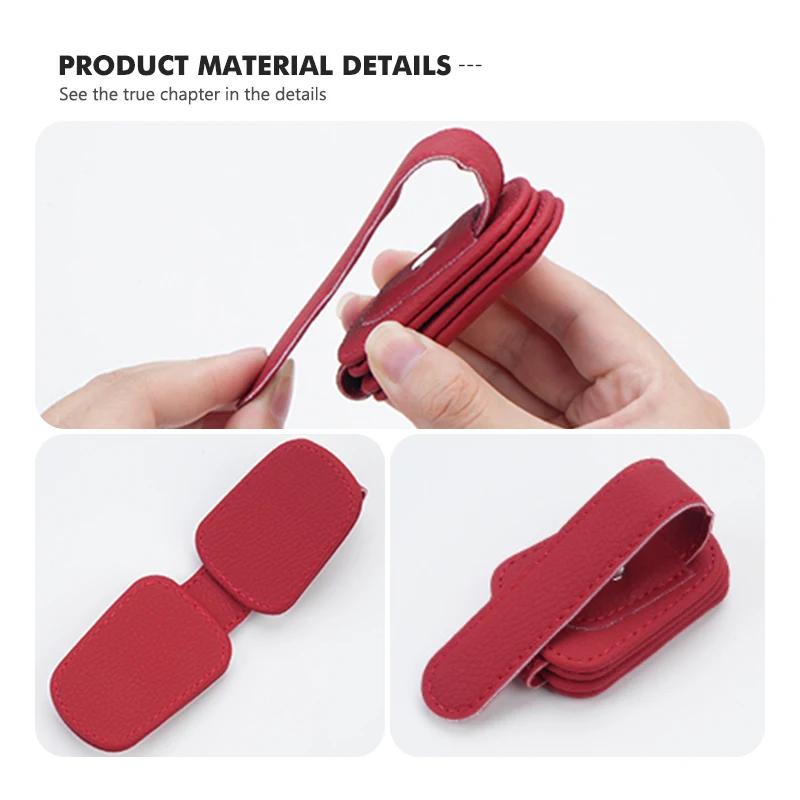 Car Sun Visor Glasses Holder Card Ticket Magnetic Storage Clip For Alfa Romeo Giulia 147 Mito 156 159 166 GT Stelvio Brera