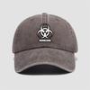 Resident Evil Korean Style Short Sleeve T-Shirt and Cap Set Movie Game Merchandise Chinese Soft Top Baseball Hat Adjustable