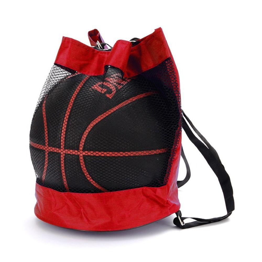 Oxford Basketball Cover Mesh Bag Black Volleyball Ball Storage Bags Basketball Backpack Outdoor