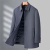 New Winter Light Luxury High-quality Men's Wool Wool Coat Can Be Removed and The Inner Liner Is Warm Jacket High-end Men's Clothing