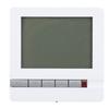 DC Brushless Fan Thermostat with LCD Screen Digital Smart Room Thermostat for Room Heating with Adju