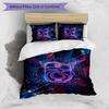 Trabzonspor FC Printed 3PCS Bedding Set Breathable Duvet Cover with Pillowcases Decorative Bed Linen for Bedroom Home