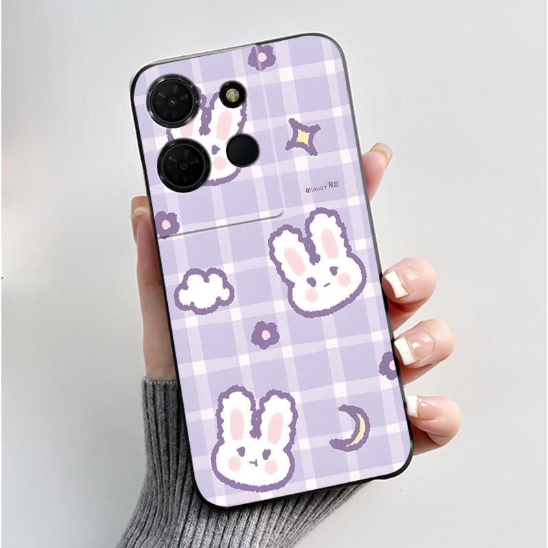 Shockproof Black Casing For TCL 503 Beautiful Aurora Snow Mountain Pattern Cover For K32 5G (T513W)/TCL K33 5G (T513Z) Soft Case