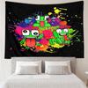 1PC Colorful game Friends K-pop music group Tapestry Accessories for Bedroom,Livingroom, dormitory Room Wall Decor Fan Birthday Gifts