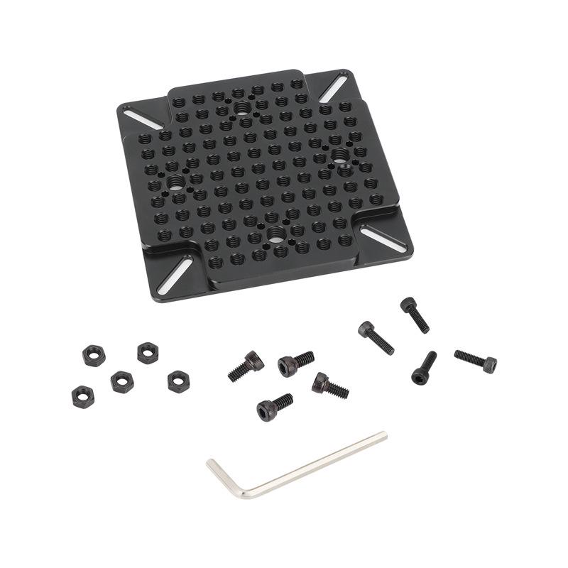 HDRIG Multi-Hole VESA Mounting Cheese Plate for 75-100mm Monitors