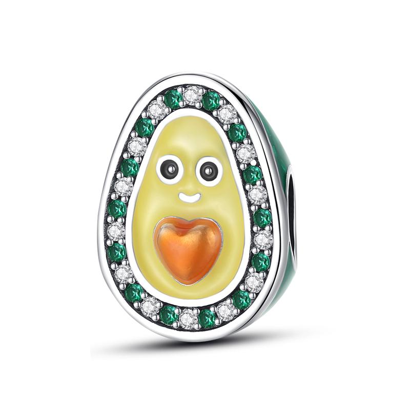 925 Silver Tempting Fruit Serie Charms Pendants Fit For Necklace Original Bracelet DIY Birthday Women's Party Fine Gift