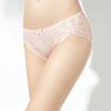 Jinsanta Mulberry Silk Lace Mid-Waist Seamless Briefs