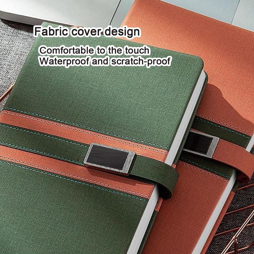 Деловой блокнот формата А5, книга для записи совещаний, рабочая тетрадь, ежедневник, студенческие заметки, дневник, 150 листов, 300 страниц