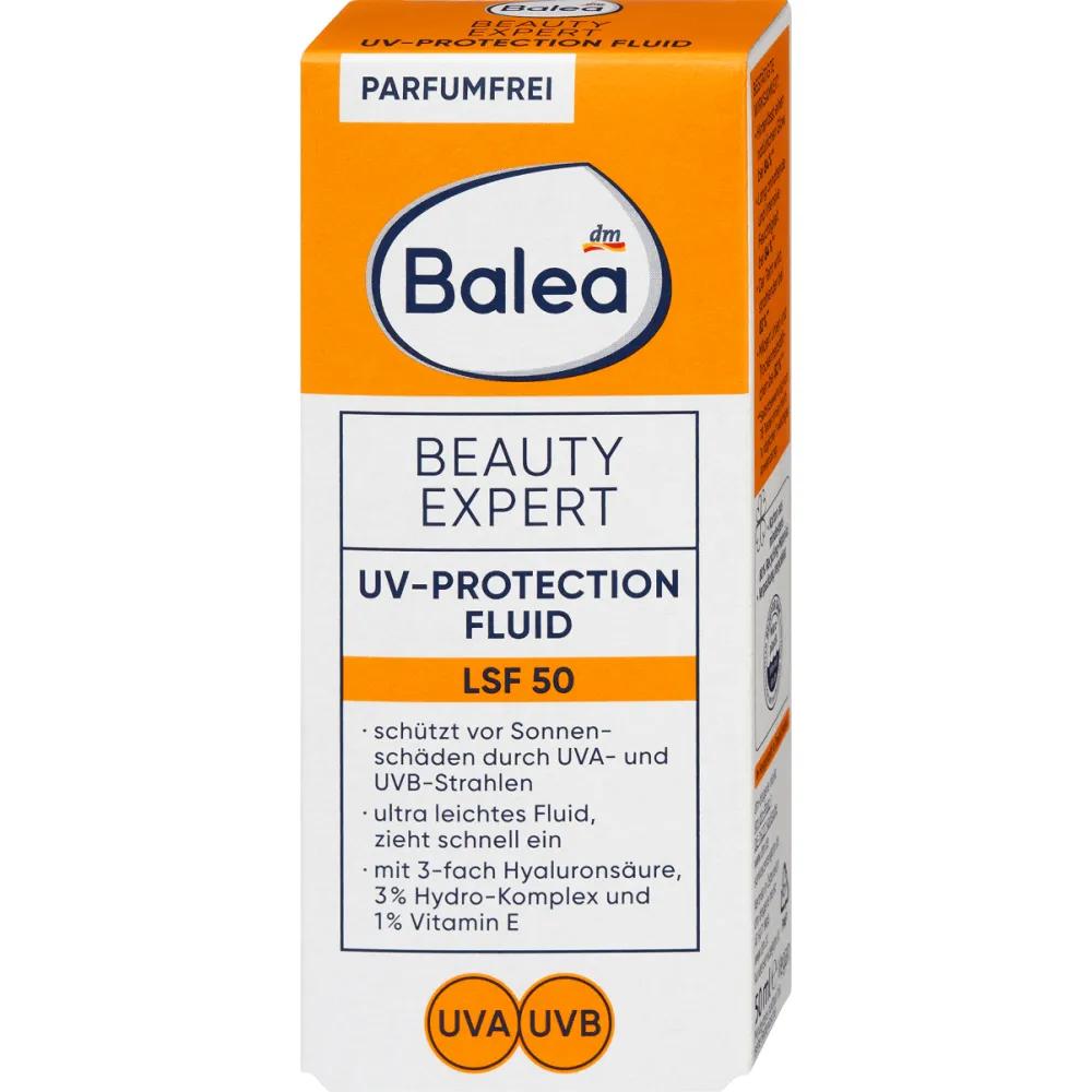 DM balea Beauty Expert Солнцезащитный флюид UV LSF50, 50 мл