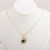 New Dream Planet Moon Starry Sky Light Luxury Temperament Gorgeous Micro-inlaid Zircon Necklace Women's Versatile Clavicle Chain