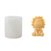 Lion Candle Silicones Molds, Animal Silicone Candle Molds for Making Candle Soap Gypsum Decorations Holiday Present