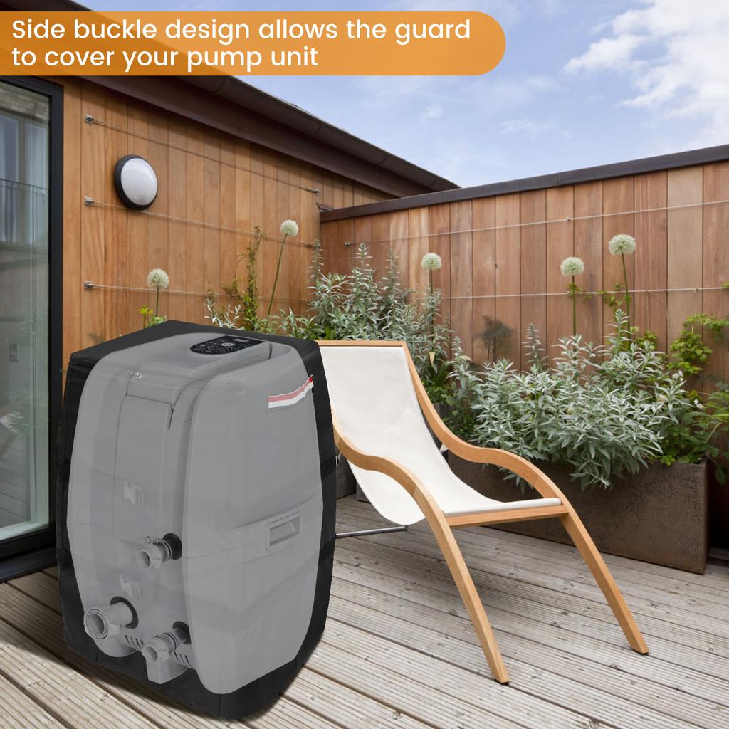 Универсальный надувной чехол для насоса-нагревателя воды для спа-бассейна для гидромассажной ванны, насоса-нагревателя для спа, водонепроницаемый чехол для насоса гидромассажной ванны, запчасти для уличного бассейна