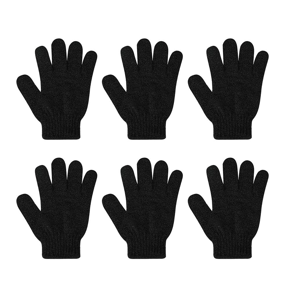 6 pieces peeling body peeling shower gloves bath massage SPA Mitts