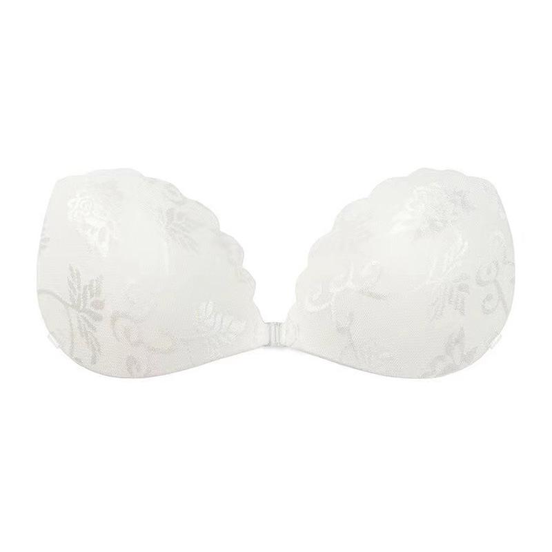 Silicone Push-Up Breast Pasties: Strapless, Invisible Nipple Covers for Small Busts, Ideal for Wedding Dresses.