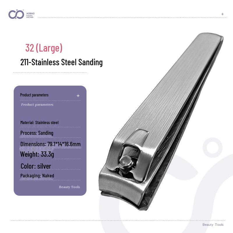 Nail Clippers & File Set: Scissors & Manicure Tools
