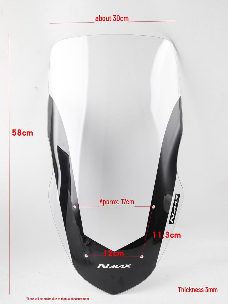 Высокое ветровое стекло для мотоциклов Tianying TS150 и Mengshi 150