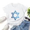 Women Jewish Symbol Star of David T Shirt Graphic Shirt Casual Short Sleeved Female Tee T-Shirt Size S-4XL