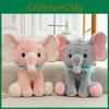 Plush Elephant Toy For Couples With Soft Pp Cotton Filling Gift For Kids And Teens
