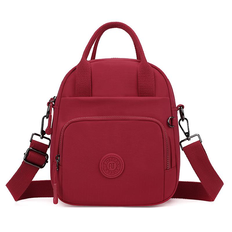 Женская многофункциональная сумка через плечо, однотонная сумка через плечо