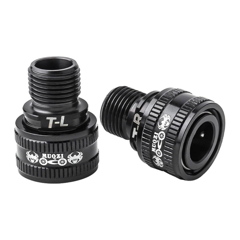 1 Pair Titanium Zinc Zinc Alloy Pedal Extender 23MM Bicycle Pedal Extension Bolts Road Bicycle