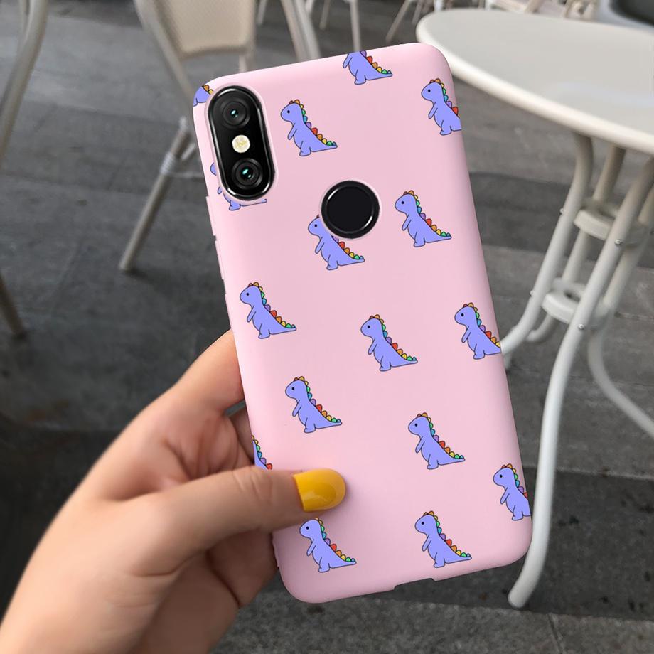 Чехол для Xiaomi Redmi 6 Pro Чехол Redmi Note 6 Pro Конфетный ТПУ Матовый Чехол Для Redmi Note 6 Pro Redmi6 6A Задняя крышка Силиконовый чехол