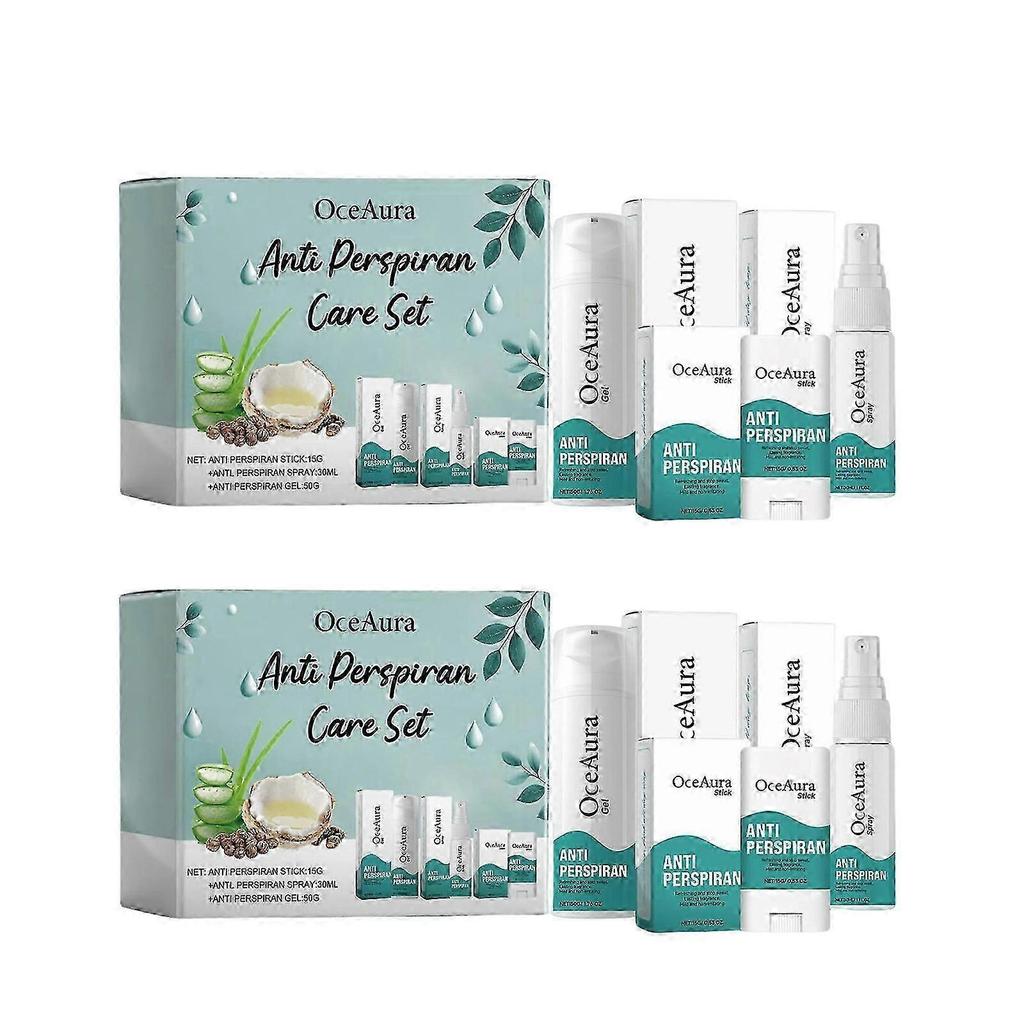 2X Antiperspirant - Against Excessive Sweating on the Entire Body, Against Strong Sweating on the Face and Head, Antiperspirant Face for Men and Women