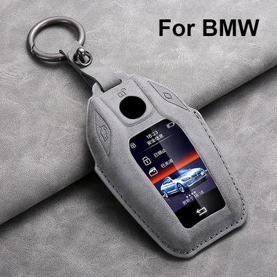 Кожаный чехол для смарт-ключа автомобиля для BMW X3 G01 G31 X5 G05 X4 G02 G30 G32 I8 X7 M5X F20 Чехол-накладка для ключа автомобиля Брелок для BMW