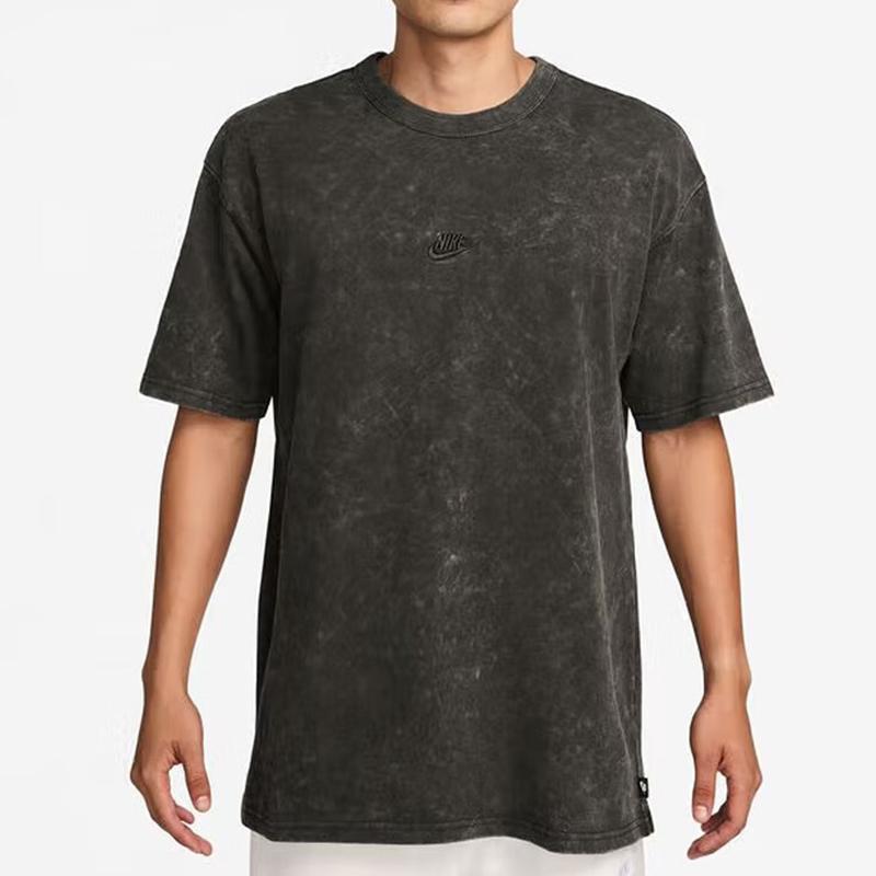 Nike Sportswear SS25 T Shirt Men's Gray Green HJ0553-355