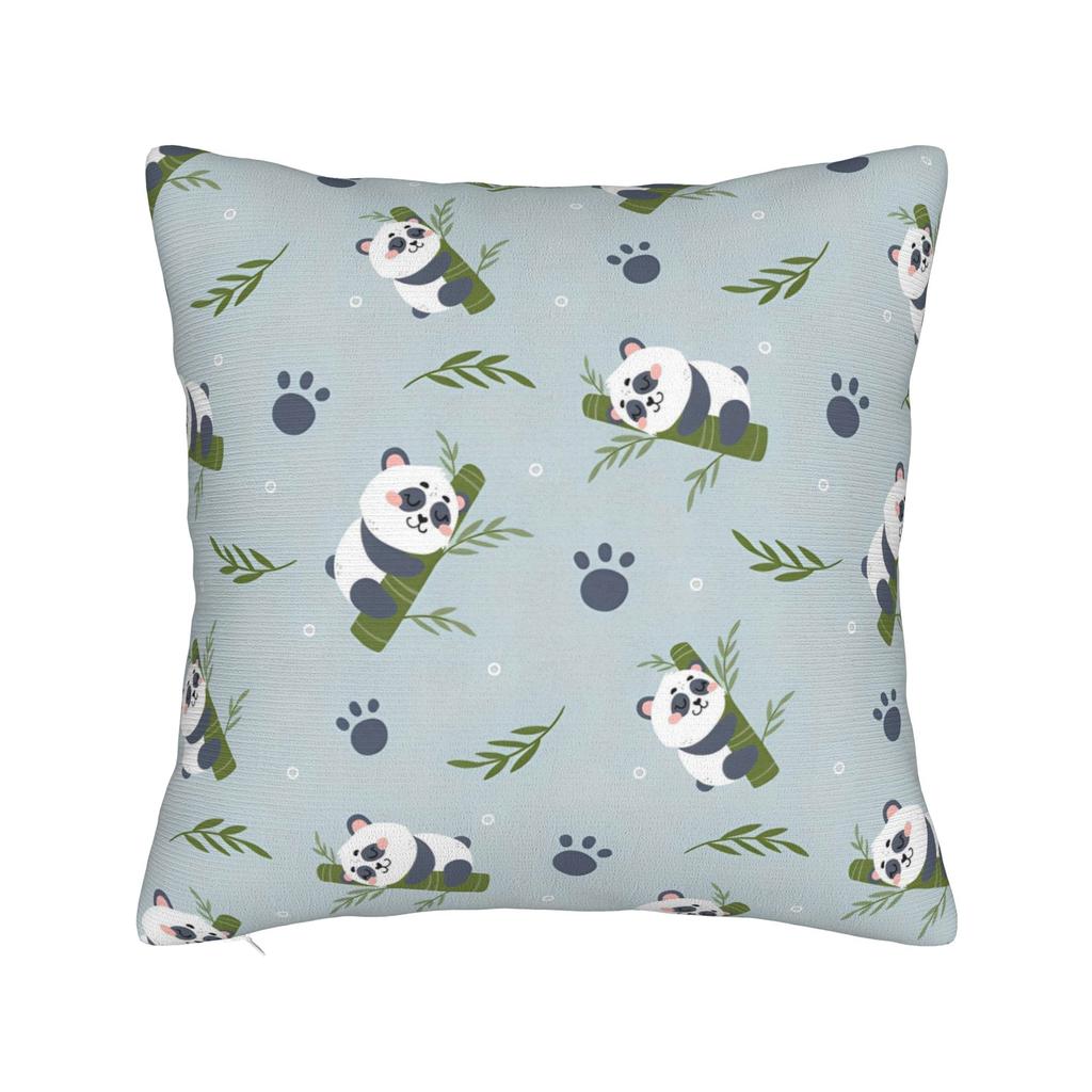 Panda Animal Pillowcase Polyester Cushion Cover Decor Throw Pillow Case Cover Seat 40*40Cm
