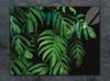 SZKLANA DESKA DO KROEJNIA 30x22 MONSTERA