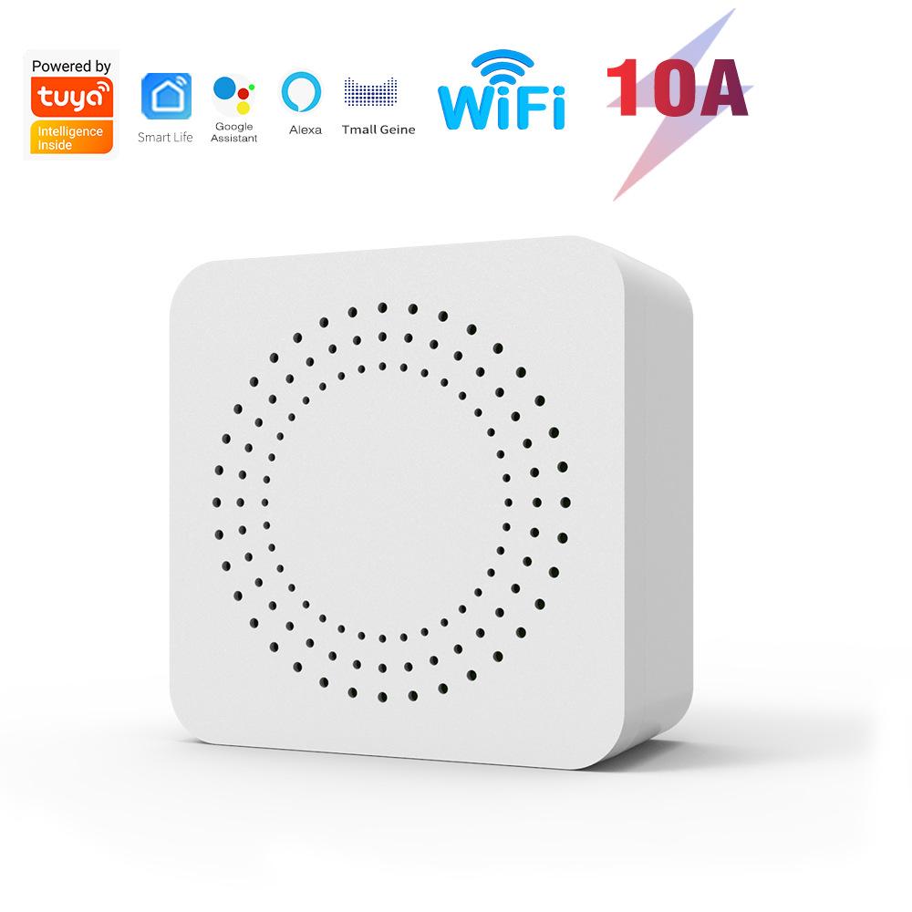 10A/16A Graffiti WiFi Smart Switch APP Пульт дистанционного управления Alexa Voice Control Smart Box Устройство включения/выключения