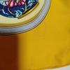 Б/у платок Hermes Carre 90 "Flacon~Бутылочка для духов~"