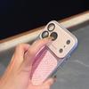 Роскошный кожаный чехол для телефона с узором под крокодила для iPhone 17 16 15 14 Pro Max 17Pro Жесткий ПК Большое окно Ударопрочный Защитный чехол