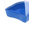 Plastic Bird Water Bath Box Bathtub Parrot For Parakeet Hanging Bowl