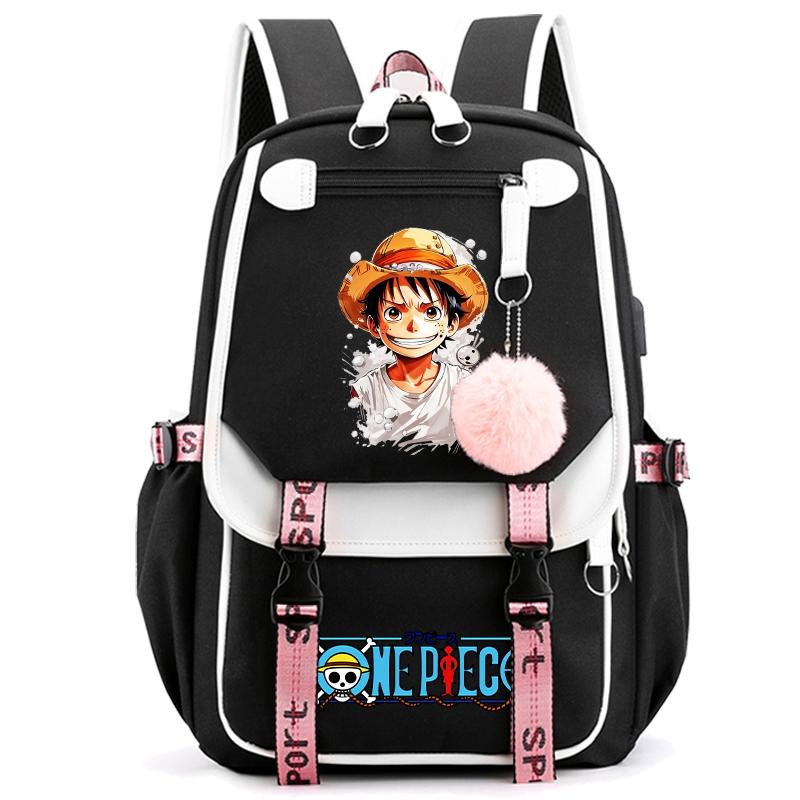 Аниме цельный рюкзак для женщин холщовая сумка для ноутбука школьная сумка для девочек-подростков школьная сумка женская дорожная сумка Mochila