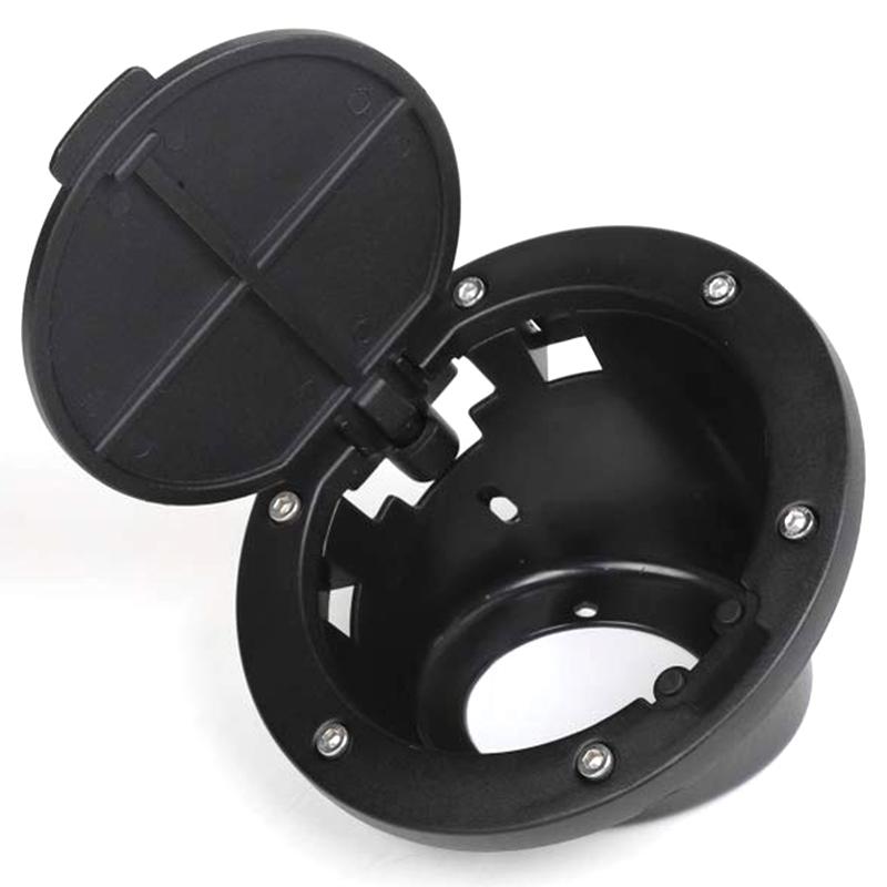 Fuel Door Gas Tank Cover Fuel Tank Cap For 1997-2006 Jeep Wrangler TJ 2/4 Doors Car Styling Accessories