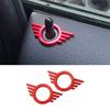 Для MINI ONE Cooper S JCW R55 R56 R61 F54 F55 F56 F57 F60 Countryman Декоративная наклейка на кнопку двери автомобиля Аксессуары для модификации