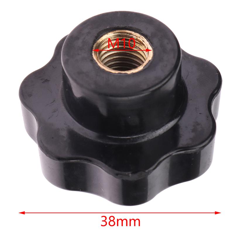 M5 M6 M8 M10 M12 M16 сливовый бакелит гайки для затягивания вручную ручка резьба звезда механические черные гайки с накаткой зажимная ручка ручные гайки