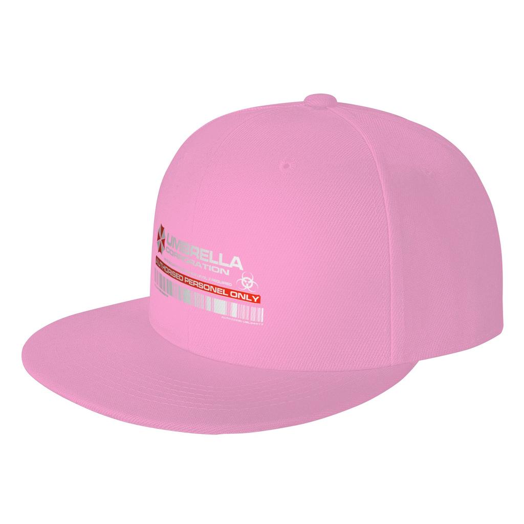 Fashion UMBRELLA CORP AUTHORIZATION ACCESS STICKER Flat Brim Sun Hat ParentChild Sun Visor Hat