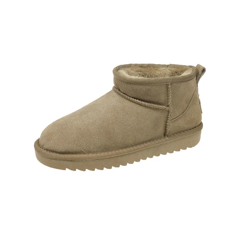 Fashion Shoes for Women 2024 Winter New Fashion Women's Boots Designer Luxury Ladies Platform Casual Snow Boots Fur Warm Ankle Boot